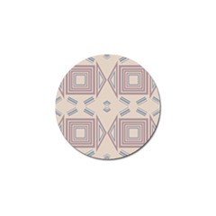 Abstract Pattern Geometric Backgrounds   Golf Ball Marker by Eskimos