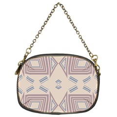 Abstract Pattern Geometric Backgrounds   Chain Purse (two Sides) by Eskimos