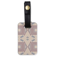 Abstract Pattern Geometric Backgrounds   Luggage Tag (one Side) by Eskimos