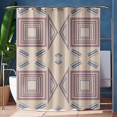 Abstract Pattern Geometric Backgrounds   Shower Curtain 60  X 72  (medium)  by Eskimos