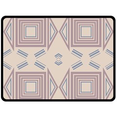 Abstract Pattern Geometric Backgrounds   Double Sided Fleece Blanket (large)  by Eskimos