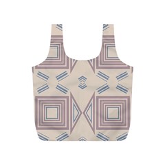 Abstract Pattern Geometric Backgrounds   Full Print Recycle Bag (s) by Eskimos