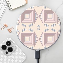 Abstract Pattern Geometric Backgrounds   Wireless Charger by Eskimos