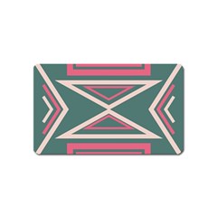 Abstract Pattern Geometric Backgrounds   Magnet (name Card) by Eskimos