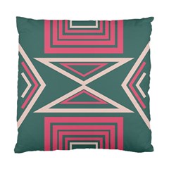 Abstract Pattern Geometric Backgrounds   Standard Cushion Case (one Side) by Eskimos