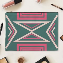 Abstract Pattern Geometric Backgrounds   Cosmetic Bag (xl) by Eskimos