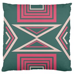 Abstract Pattern Geometric Backgrounds   Standard Flano Cushion Case (one Side) by Eskimos