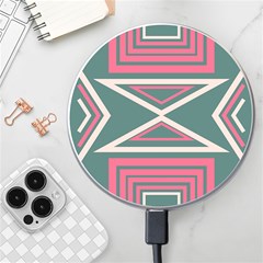 Abstract Pattern Geometric Backgrounds   Wireless Charger by Eskimos