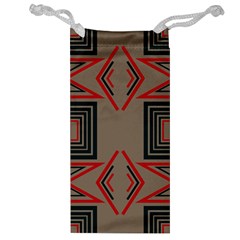 Abstract Pattern Geometric Backgrounds   Jewelry Bag by Eskimos