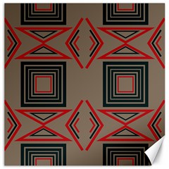 Abstract Pattern Geometric Backgrounds   Canvas 16  X 16  by Eskimos