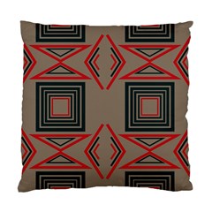 Abstract Pattern Geometric Backgrounds   Standard Cushion Case (two Sides) by Eskimos