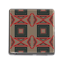 Abstract Pattern Geometric Backgrounds   Memory Card Reader (square 5 Slot) by Eskimos