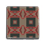 Abstract pattern geometric backgrounds   Memory Card Reader (Square 5 Slot) Front