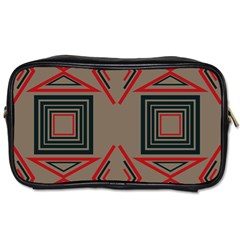 Abstract Pattern Geometric Backgrounds   Toiletries Bag (one Side) by Eskimos