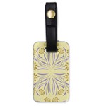 Folk flowers print Floral pattern Ethnic art Luggage Tag (one side) Front