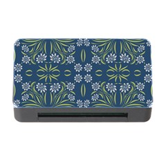 Folk Flowers Print Floral Pattern Ethnic Art Memory Card Reader With Cf by Eskimos