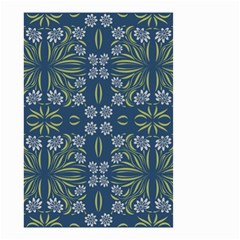 Folk Flowers Print Floral Pattern Ethnic Art Small Garden Flag (two Sides) by Eskimos