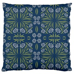 Folk Flowers Print Floral Pattern Ethnic Art Standard Flano Cushion Case (one Side) by Eskimos