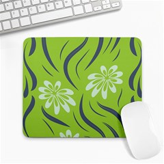 Folk flowers print Floral pattern Ethnic art Large Mousepads