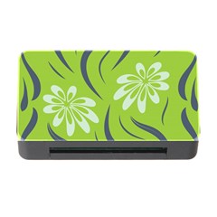 Folk Flowers Print Floral Pattern Ethnic Art Memory Card Reader With Cf by Eskimos