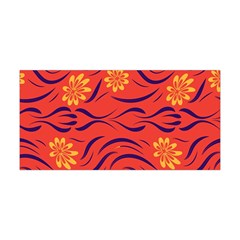 Folk Flowers Print Floral Pattern Ethnic Art Yoga Headband by Eskimos