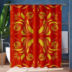 Folk Flowers Print Floral Pattern Ethnic Art Shower Curtain 60  X 72  (medium)  by Eskimos