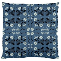 Folk Flowers Print Floral Pattern Ethnic Art Standard Flano Cushion Case (two Sides) by Eskimos