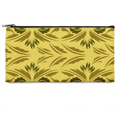 Folk Flowers Print Floral Pattern Ethnic Art Pencil Case by Eskimos