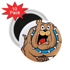 Bulldog-cartoon-illustration-11650862 2.25  Magnets (10 pack) 