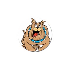 Bulldog-cartoon-illustration-11650862 Golf Ball Marker (10 pack)