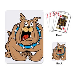 Bulldog-cartoon-illustration-11650862 Playing Cards Single Design (Rectangle)