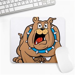 Bulldog-cartoon-illustration-11650862 Large Mousepads