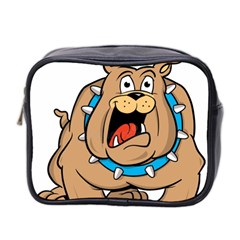 Bulldog-cartoon-illustration-11650862 Mini Toiletries Bag (Two Sides)