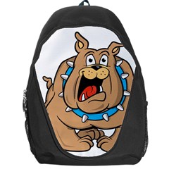 Bulldog-cartoon-illustration-11650862 Backpack Bag