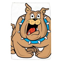 Bulldog-cartoon-illustration-11650862 Removable Flap Cover (S)