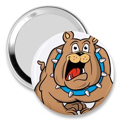 Bulldog-cartoon-illustration-11650862 3  Handbag Mirrors