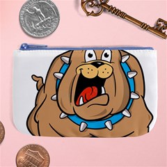 Bulldog-cartoon-illustration-11650862 Large Coin Purse