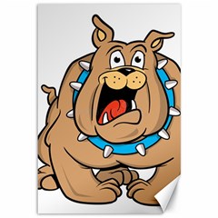 Bulldog-cartoon-illustration-11650862 Canvas 12  X 18 