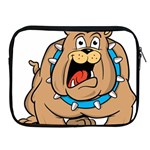 Bulldog-cartoon-illustration-11650862 Apple iPad 2/3/4 Zipper Cases Front