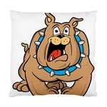 Bulldog-cartoon-illustration-11650862 Standard Cushion Case (One Side) Front