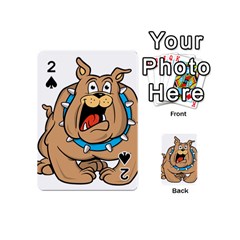 Bulldog-cartoon-illustration-11650862 Playing Cards 54 Designs (mini) by jellybeansanddinosaurs