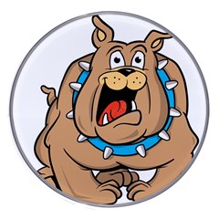 Bulldog-cartoon-illustration-11650862 Wireless Charger by jellybeansanddinosaurs