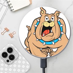 Bulldog-cartoon-illustration-11650862 Wireless Charger by jellybeansanddinosaurs