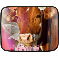 Picsart 22-03-21 13-33-20-883 Double Sided Fleece Blanket (mini)  by jellybeansanddinosaurs