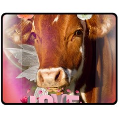 Picsart 22-03-21 13-33-20-883 Fleece Blanket (medium)  by jellybeansanddinosaurs