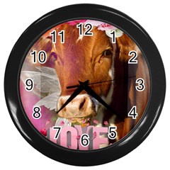 Picsart 22-03-21 13-33-20-883 Wall Clock (black) by jellybeansanddinosaurs