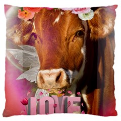 Picsart 22-03-21 13-33-20-883 Large Cushion Case (two Sides) by jellybeansanddinosaurs