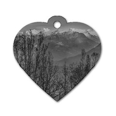 Vikos Aoos National Park, Greece004 Dog Tag Heart (one Side) by dflcprintsclothing