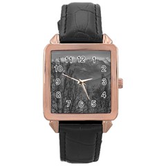 Vikos Aoos National Park, Greece004 Rose Gold Leather Watch  by dflcprintsclothing