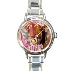 Picsart 22-03-21 13-33-20-883 Round Italian Charm Watch by neiceebeazzdesigns